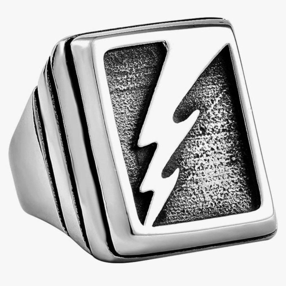 Mens stainless steel rings (2)